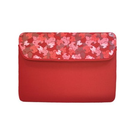 Mobile Edge SUMO Camo 13" Macbook Sleeve - 10" x 13.5" x 1" - Neoprene - Red ME-SUMO66137M