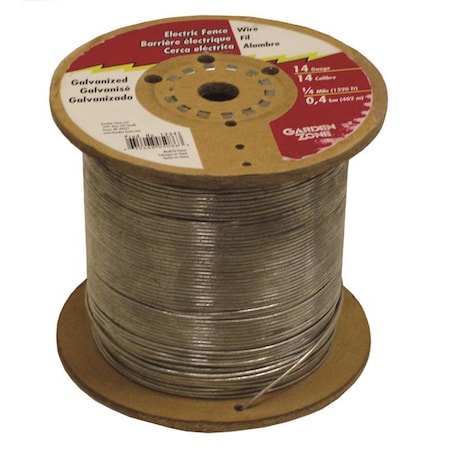 Ironridge 0.06 in. H X 1320 ft. L Galvanized Steel Electric Fence Wire Silver 660141
