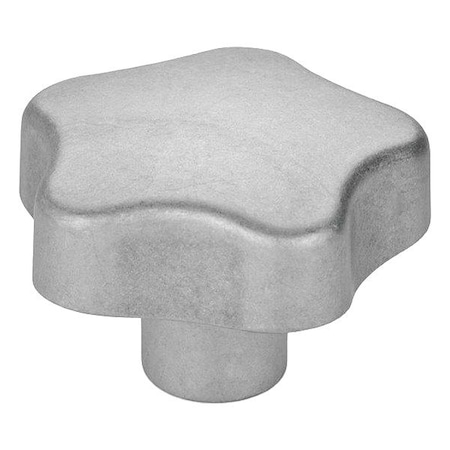 J.W. Winco Aluminum, Star Hand Knobs 0BC53/AMT