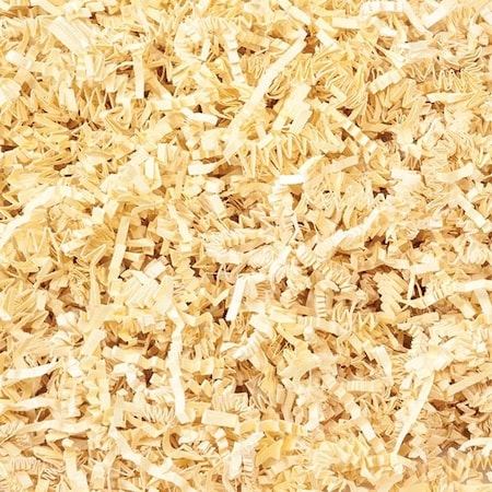 Nashville Wraps French Vanilla Crinkle Cut Shredded Paper, 10 lb Box ZF10FV