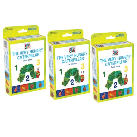 Briarpatch The World of Eric Carle The Very Hungry Caterpillar Card Game, 3PK 1254