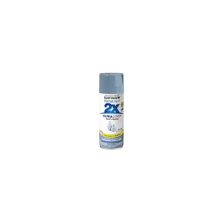 2X Ultra Cover Spray Paint, Gloss, Solstice Blue, 12 oz, Aerosol Can 342060