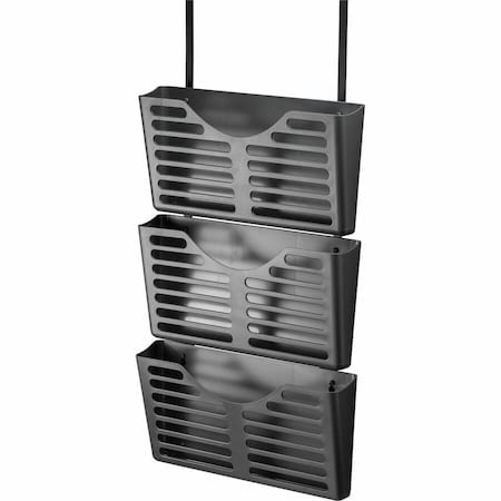Lorell Wall File, Black, Plastic LLR80666