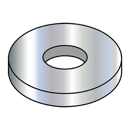 Zoro Select .406X1.25X.108 Extra Heavy Fender Washers Zinc, 1 BOX OF 25 POUNDS 3720WFXV