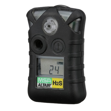 Msa Safety ALTAIR: Hydrogen Sulfide H2S (Low: 10ppm, High: 15ppm), Black 10092521