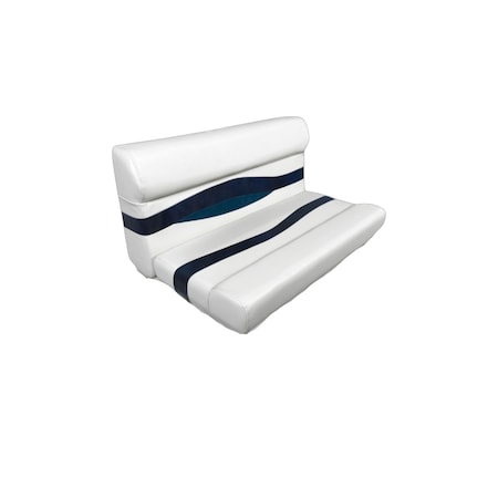 Horizon Mfg Elite Series 37 Cushion Set Only White/Navy/Blue 3201-AADK