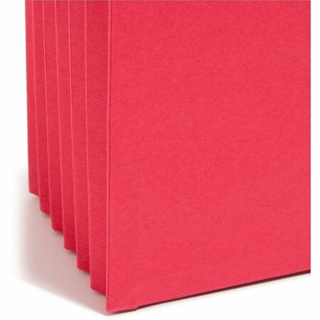 Smead File Pocket, StraightCut Tab, 514 Expansion, Letter Size, Red, 10 per Box 73241, Red SMD73241