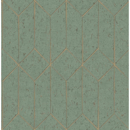 Advantage Hayden Mint Concrete Trellis Wallpaper 4125-26704