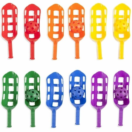 Champion Sports Scoop Ball Set, All Ages, PK6 SBS1SET