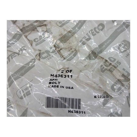 Cnh BOLT 2/PK, CNH OEM H436311 H436311