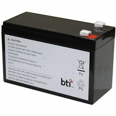 Battery Technology BTI 12V 1-CELL LEAD ACID UPS BATTERY FOR APCRBC178 RBC178 APCRBC178-SLA178