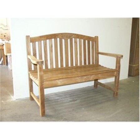 Anderson Teak 50 Inch Round Rose Bench BH-050RS