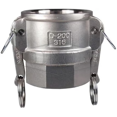 Dixon 1-1/2 in 316SS COUPLER x FBSP GLOBAL G150-D-SSBSP