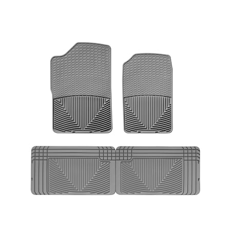 Weathertech Grey, Front and Rear All Weather Floor Mats W14GR-W25GR