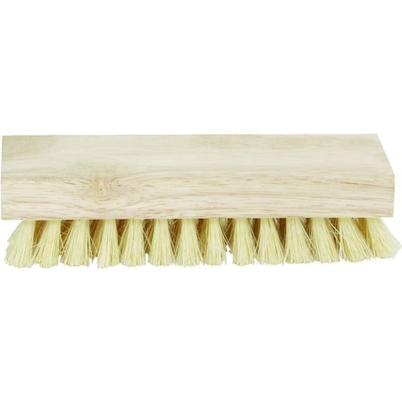 Dqb Scrub Brush, 8 in Brush, 1-1/8 in Trim 11603