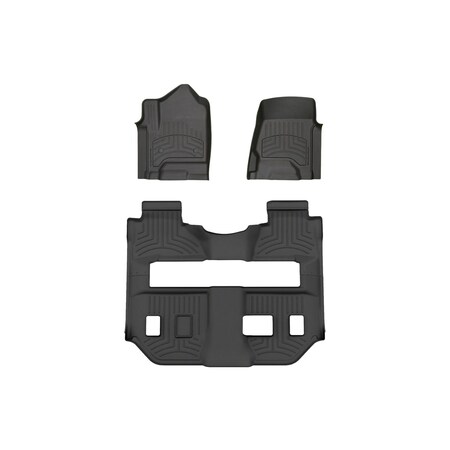 Weathertech Black, Front and Rear FloorLiner HP 446071-446942IM