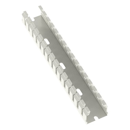 Panduit WIRE DUCT, NARROW SLOT, WHITE, 1.26 W X 1 D F1X1WH6