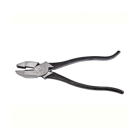 Klein Tools 9 1/4 in Iron Workers Plier High Leverage, Steel 213-9ST