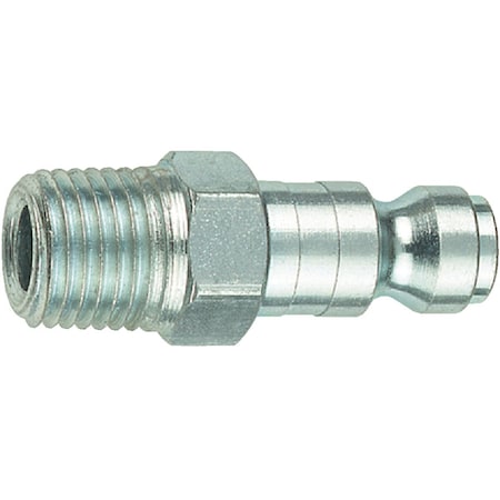 Tru-Flate 1/4'' MNPT T-Style Steel Plug 12-603