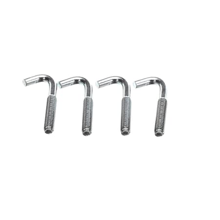 Vollrath Screw, J Hook, 4PK 1841