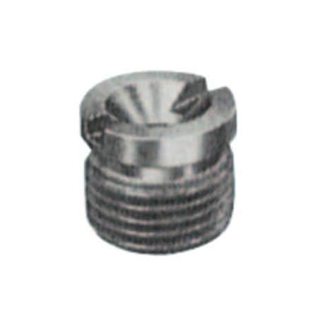 Alemite Flush Fitting, Hex, 13/32 in OAL, 1/4 in NF 025-1851