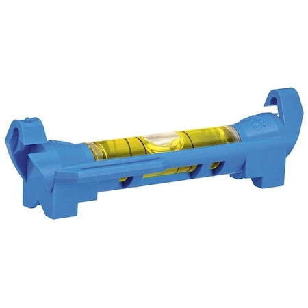 Empire Line Level, 3 in L, 1-Vial, Plastic, Blue 83-3