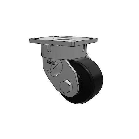 Albion Caster, Kingpinless, 6x3, 600NX06528S 600NX06528S