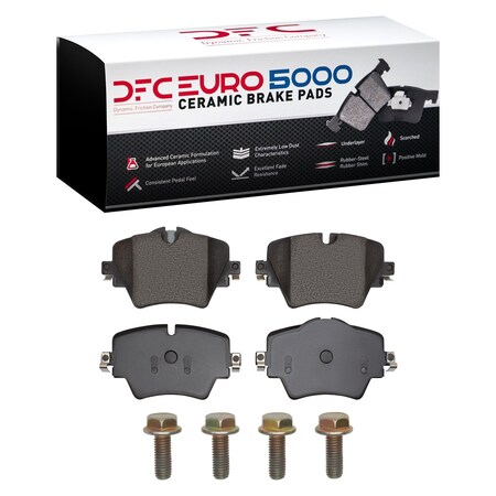 Dfc 5000 Euro Ceramic Disc Brake Pad Set,  1600-1892-01