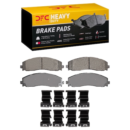 Dfc Heavy Duty, Disc Brake Pad Set,  1214-1691-01