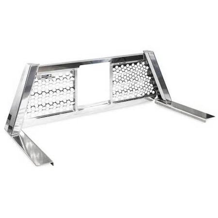 Repl. For Ford F 450 Super Duty Year 2002 Size 4 Smooth Al. Cab Rack W/ Open Wave Tank Brite U