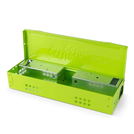 Jt Eaton Little Pete Slim Multiple Catch Mouse Trap with Neon Green Powder Coating 423-SAFETEE