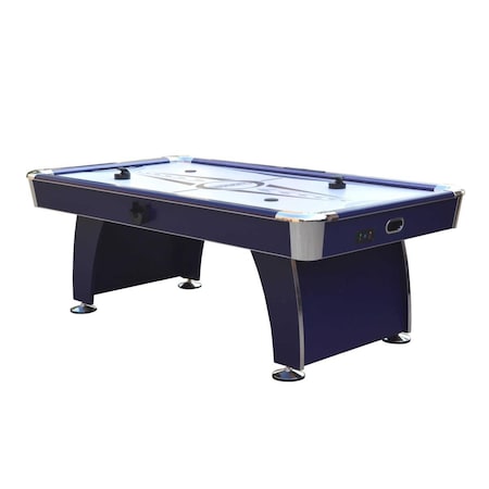 Blue Wave 7.5 ft. Phantom II LED Air Hockey Game Table BG50389