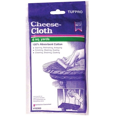 Trimaco SuperTuff Cheese Cloth, Cotton, White, 12PK 10303