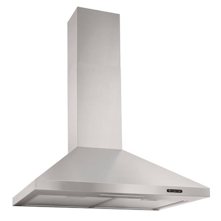Microcomputermicroordenador 30 in. Convertible Wall Mount Chimney Range Hood with LED Light in Stainless Steel MI1682752