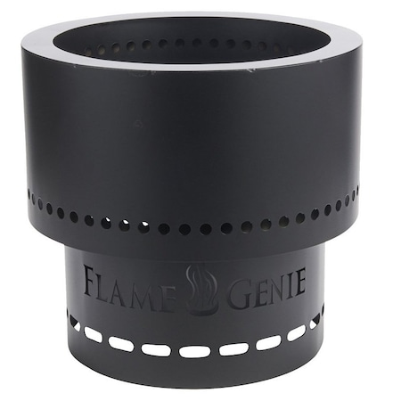 Hy-C FIRE PIT WOOD PELLET BLK 16IN FG-16