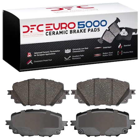 Dfc 5000 Euro Ceramic, Disc Brake Pad Set,  1600-1903-00
