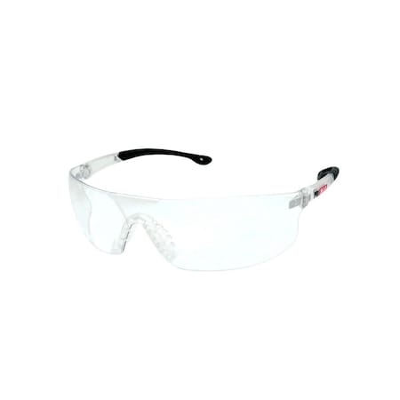 Pri Max Clear Antifog Rimless Safety Glasses, Rubber Temple Tips, Nosepiece, and Scratch Resistant SG30C/AF