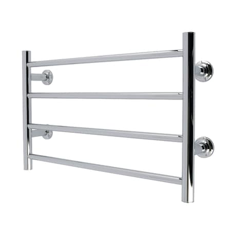 Kingston Brass 24" x 16" Stainless Steel Wall Mount 4-Tier Towel Rack, Polished Chrome DTM241641