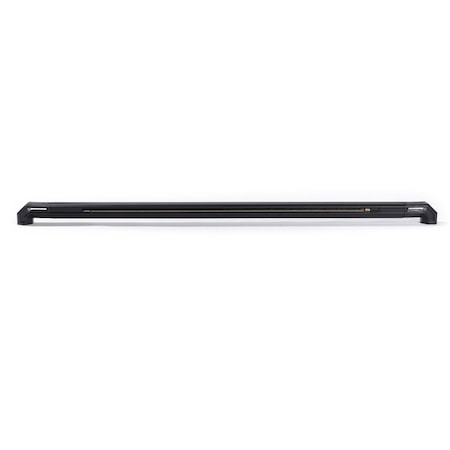 Putco Bed Rails, Direct Fit; Stake Pocket Mount; Powder Coated; Black; Aluminum; With Channel For Blade 109872