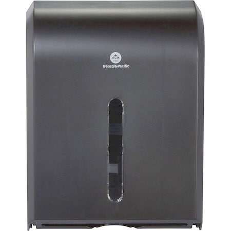 Georgia-Pacific 15-3/8"H x 11-1/4"W Multifold Dispenser, Translucent Smoke 56650A