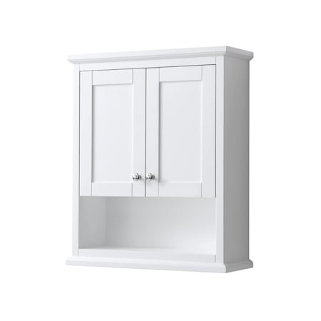 Wyndham Collection Wall-Mounted Bathroom Storage Cabinet, White WCV2323WCWH