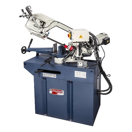 Dayton Single Mitering Band Saw, 8 in Square, 110V V, 1.5 hp HP 880GK8