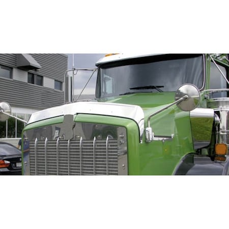 Replacement For Kenworth T800 Year 1995 Stainless Steel Bug Shield 48 In