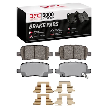 Dfc 5000 Advanced Disc Brake Pad Set,  1551-0865-01