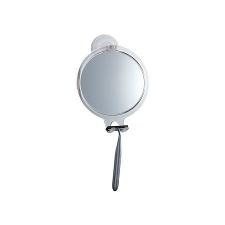 Idesign Fog-Free Mirror, Round, Suction Mounting Clear 52120
