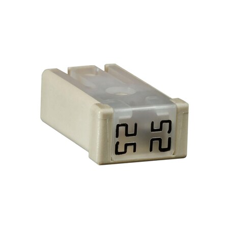 Auveco Mcase Slotted 25 Amp Fuse, 3PK 22811