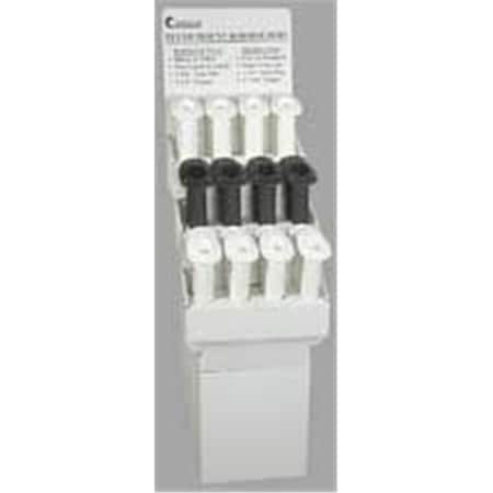 Whitecap 30 in. Nylon Flush Mount Rod Holder, White 3000.523