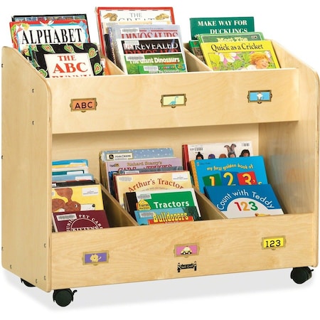 Jonti-Craft Mobile 6-Section Book Organizer 5368JC