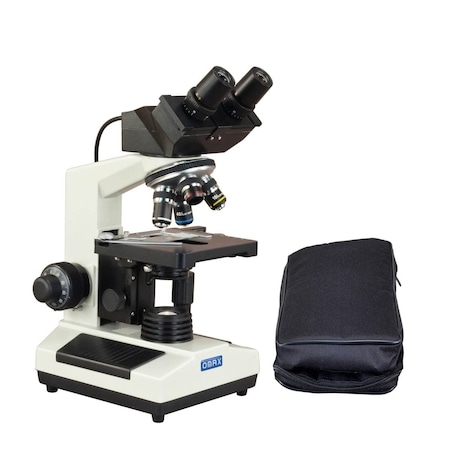 Amscope 40X-2500X 3MP Digital Integrated Microscope with Halogen Illumination + Vinyl Case MD827Z30-A187V