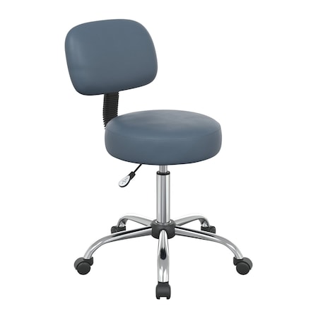 Office Star Products Drafting Pneumatic Drafting Chair, Dillon Blue ST235V-R105